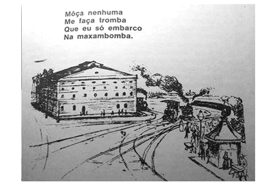 Teatro santa Isabel, e a Maxambomba.