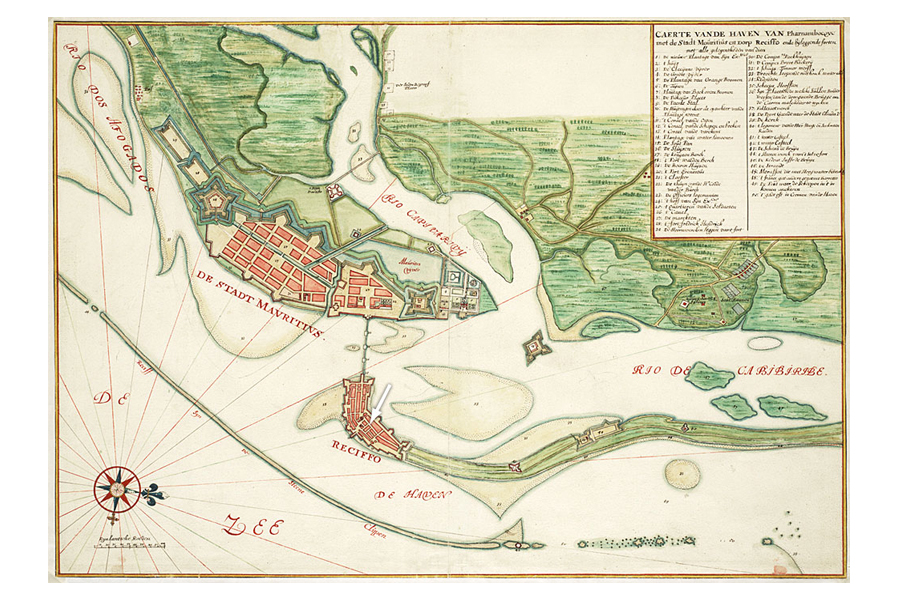 Mapa Holandês Circa 1633